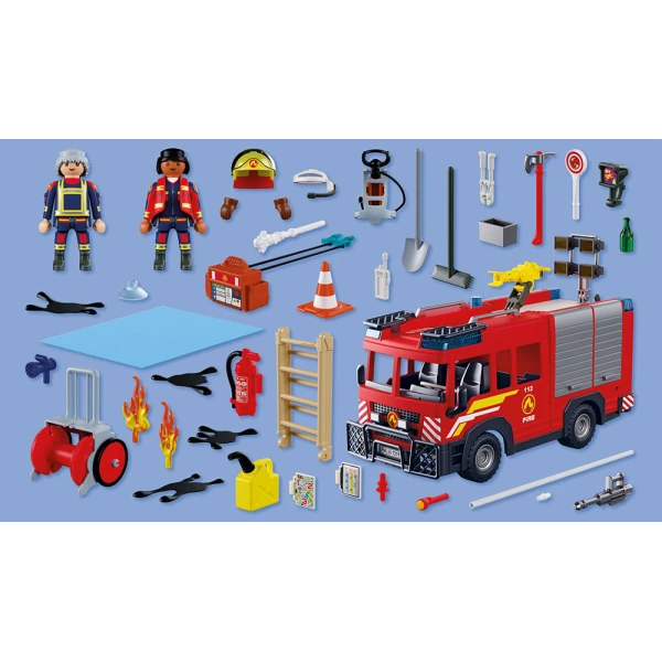 PLAYMOBIL CITY ACTION ΠΥΡΟΣΒΕΣΤΙΚΟ ΟΧΗΜΑ ΔΙΑΣΩΣΗΣ