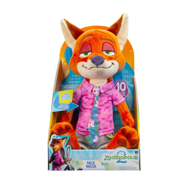 ZOOTOPIA INTERACTIVE PLUSH TOY 35cm - NICK WILDE