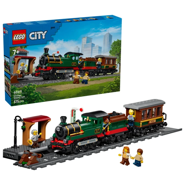 LEGO® CITY TRAINS ΡΕΤΡΟ ΑΤΜΟΚΙΝΗΤΟ ΤΡΕΝΟ