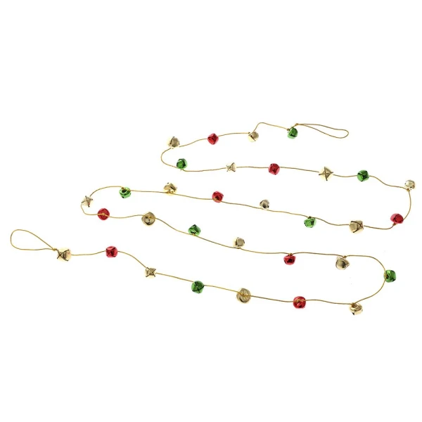 XMAS MULTICOLOR METAL GARLAND 300 CM