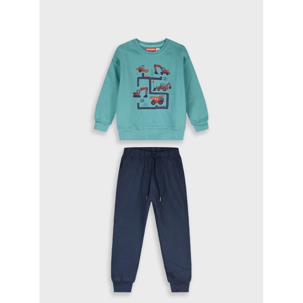 ENERGIERS TRACKSUIT BLOUSE & TROUSERS NAVY