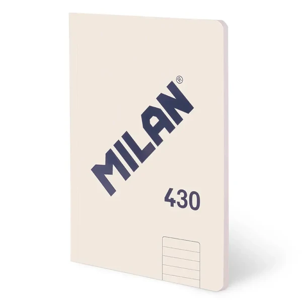 MILAN ΤΕΤΡΑΔΙΟ ΒΙΒΛΙΟΔΕΤΗΜΕΝΟ A4 48 ΦΥΛΛΑ COLLECTION ΜΠΕΖ