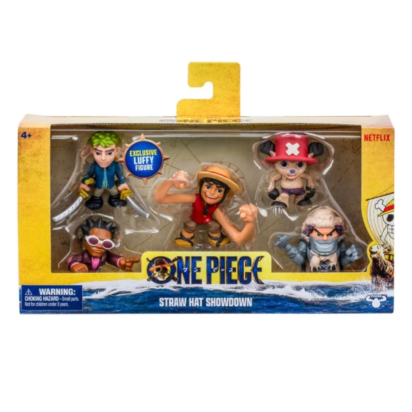 ONE PIECE 5-PACK SET MINI COLLECTIBLE FIGURES