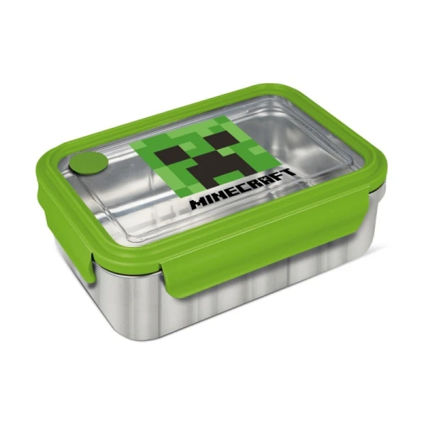 ΑΝΟΞΕΙΔΩΤΟ ΔΟΧΕΙΟ ΦΑΓΗΤΟΥ ΓΙΑ SANDWICH 1020ml MINECRAFT