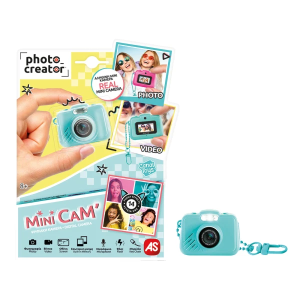 PHOTO CREATOR MINI DIGITAL CAMERA - 6 COLOURS