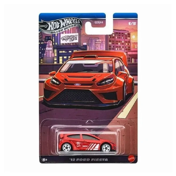 HOT WHEELS SILVER SERIES ΑΥΤΟΚΙΝΗΤΑΚΙΑ COMPACT KINGS - 5 ΣΧΕΔΙΑ