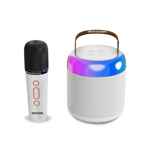 BONTEMPI ΑΣΥΡΜΑΤΟ ΗΧΕΙΟ ΜΕ ΜΙΚΡΟΦΩΝΟ ΚΑΙ RGB LIGHTS