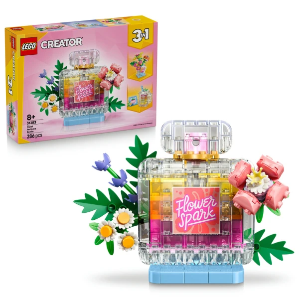LEGO CREATOR 3IN1 ΔΙΑΚΟΣΜΗΤΙΚΟ ΜΕ ΛΟΥΛΟΥΔΙΑ - ΜΠΟΥΚΑΛΙ ΑΡΩΜΑΤΟΣ