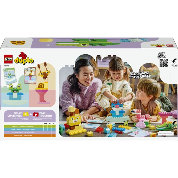 LEGO® DUPLO® ΠΑΙΧΝΙΔΙ ΚΑΤΑΣΚΕΥΗΣ ΖΩΩΝ