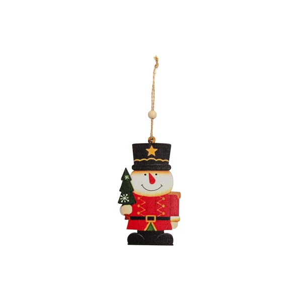 CHRISTMAS ORNAMENT 12 cm FIGURES - 3 DESIGNS