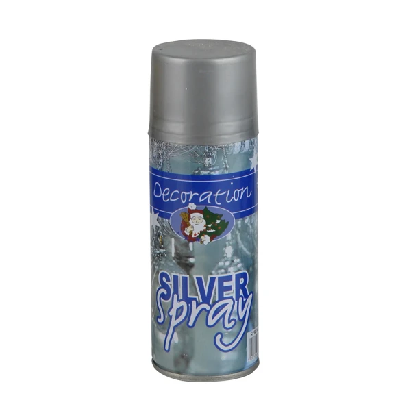 CHRISTMAS SPRAY SILVER 210ml