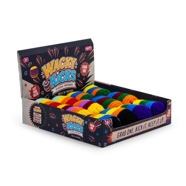 KEYCRAFT ΜΠΑΛΑΚΙ WACKY KICKS CLASSIC FOOTBAG - 3 ΧΡΩΜΑΤΑ