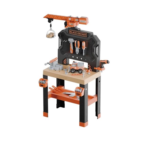 SMOBY BLACK & DECKER BRICOLO BUILDER WORKBENCH