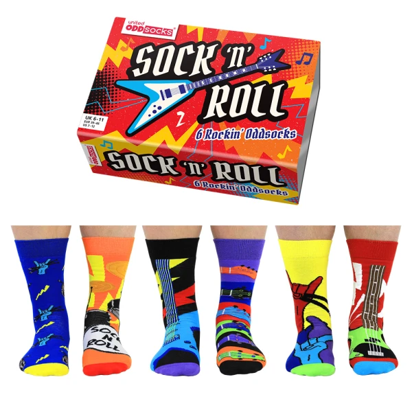 ΑΝΔΡΙΚΕΣ ΚΑΛΤΣΕΣ Νο 39-46 ΣΕΤ 6 τεμ. SOCK N ROLL