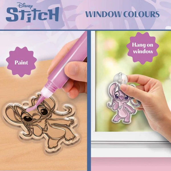 LISCIANI ΖΩΓΡΑΦΙΚΗ WINDOW COLOURS ΚΑΙ STICKER ART STITCH & ANGEL