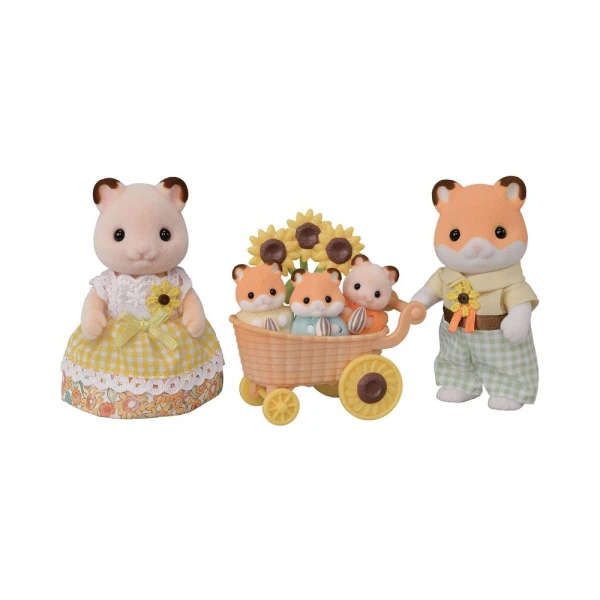 THE SYLVANIAN FAMILIES HAMSTER FAMILY