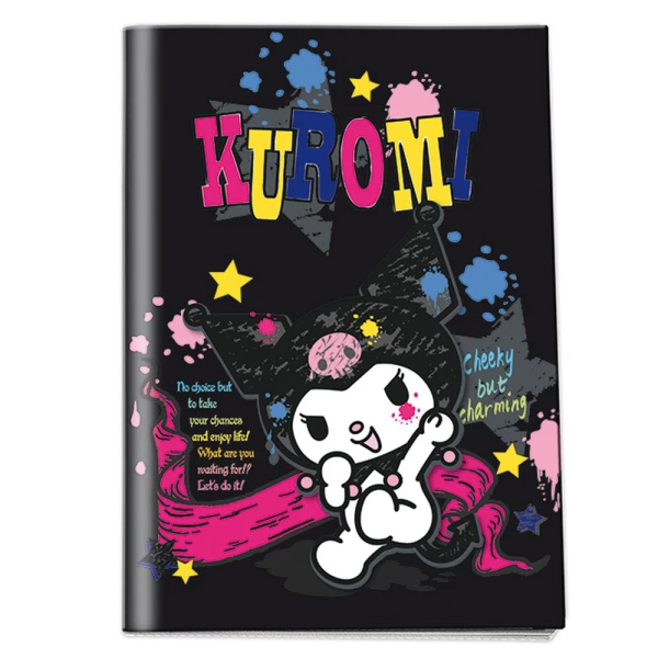 ΤΕΤΡΑΔΙΟ ΚΑΡΦΙΤΣΑ 17X25 40 ΦΥΛΛΑ KUROMI - 3 ΣΧΕΔΙΑ