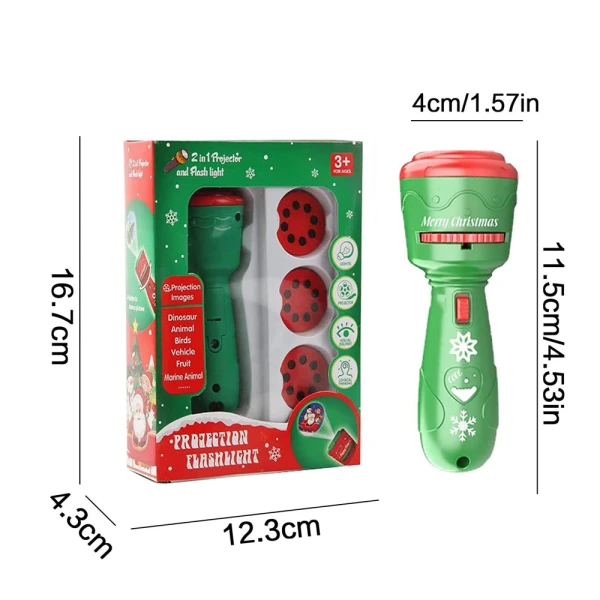 GREEN CHRISTMAS PROJECTOR
