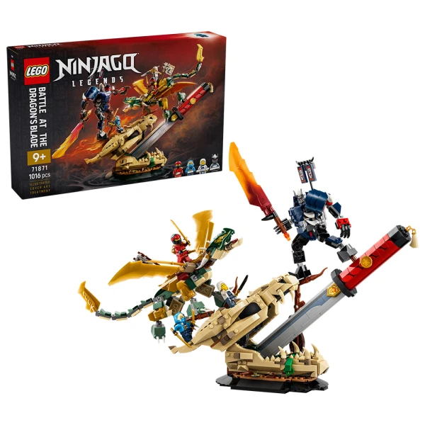 LEGO® NINJAGO® ΜΑΧΗ ΣΤΗ ΛΕΠΙΔΑ ΤΟΥ ΔΡΑΚΟΥ