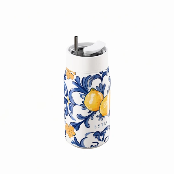 ESTIA HOME ART ΘΕΡΜΟΣ LENS SAVE THE AEGEAN 360ml AMALFI COAST