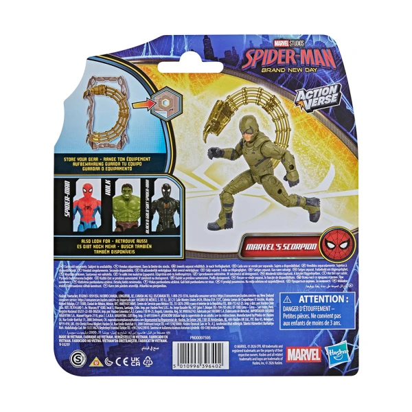 MARVEL SPIDER-MAN BRAND NEW DAY FIGURE MARVELS SCORPION