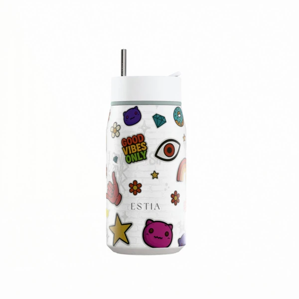 ESTIA HOME ART ΘΕΡΜΟΣ LENS SAVE THE AEGEAN 360ml URBAN VIBES
