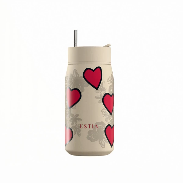 ESTIA HOME ART ΘΕΡΜΟΣ LENS SAVE THE AEGEAN 360ml TENDER LACE