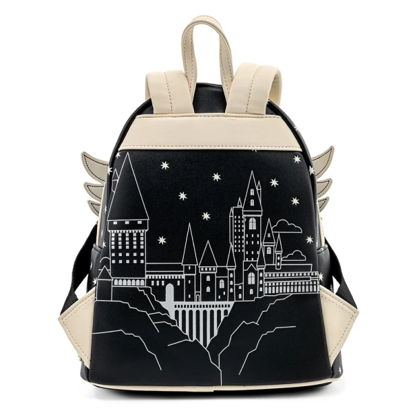 LOUNGEFLY HARRY POTTER HEDWIG HOWLER MINI BACKPACK (HPBK0129)