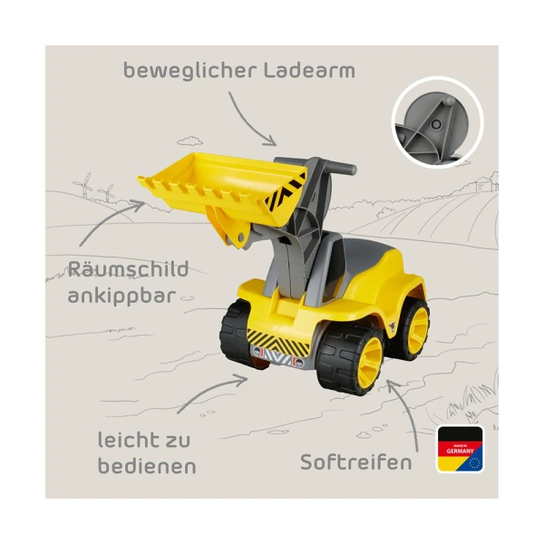 BIG RIDE-ON POWER WORKER MAXI LOADER