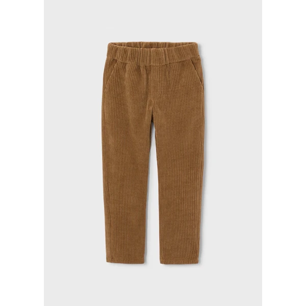 MAYORAL PANTS JOGGER CORDUROY DARK BROWN  
