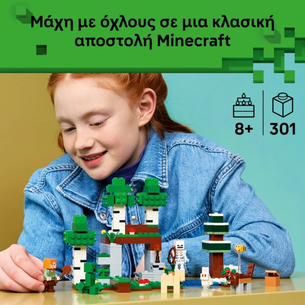 LEGO® MINECRAFT® Η ΠΕΡΙΠΕΤΕΙΑ ΤΗΣ ΠΡΩΤΗΣ ΝΥΧΤΑΣ