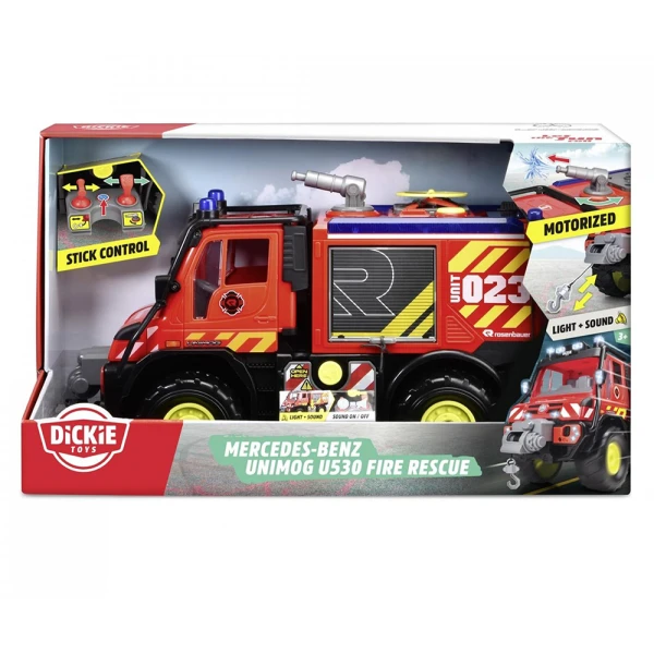 DICKIE TOYS ΠΥΡΟΣΒΕΣΤΙΚΟ ΟΧΗΜΑ UNIMOG U530