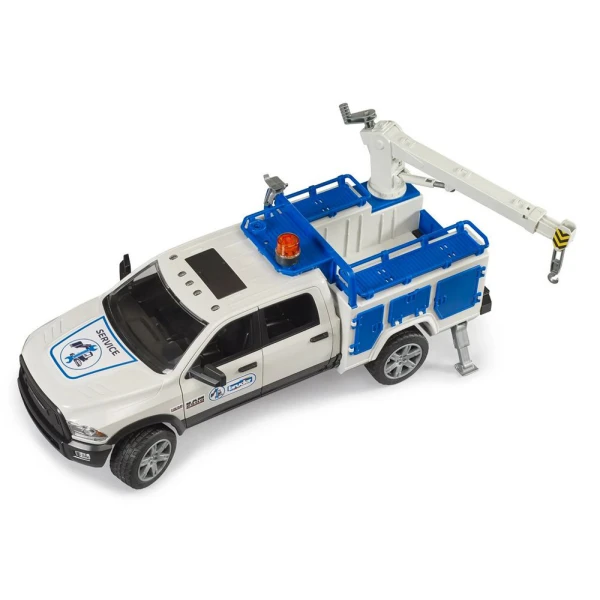 BRUDER RAM 2500 WITH CRANE