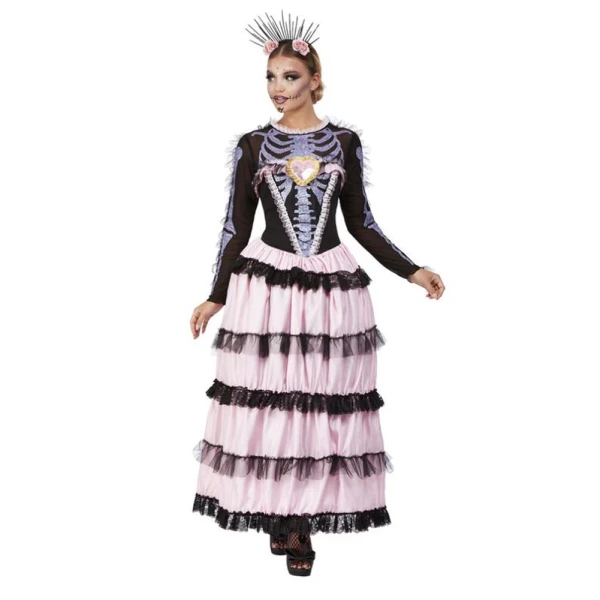 ADULT CARNIVAL COSTUME DOTD SENORITA DELUXE