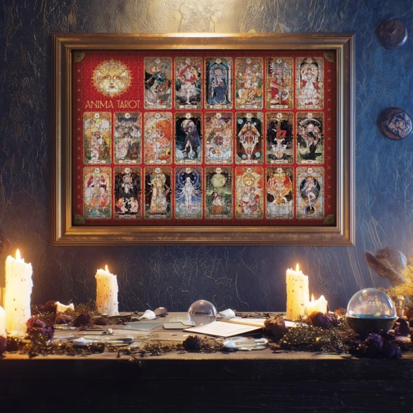 LISCIANI ΠΑΖΛ 500 τεμ. ΚΑΙ ΚΑΡΤΕΣ TAROT JAPANESE