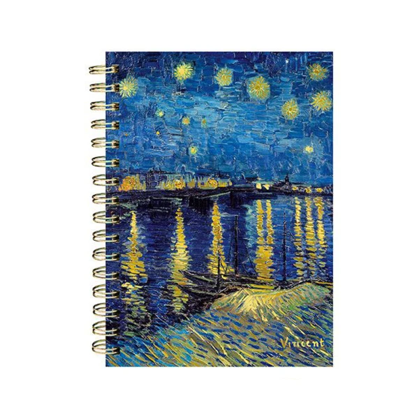 LE MUSEE COLLECTION ΣΗΜΕΙΩΜΑΤΑΡΙΟ ΡΙΓΕ Α5 96 ΦΥΛΛΑ - VAN GOGH NUIT
