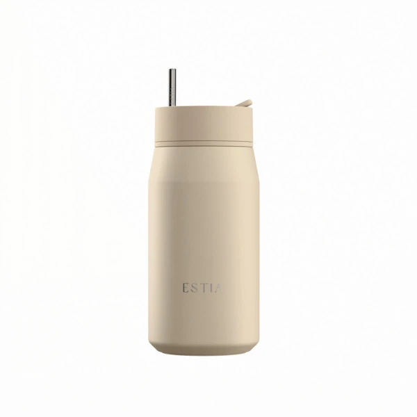 ESTIA HOME ART ΘΕΡΜΟΣ LENS SAVE THE AEGEAN 360ml DUNE