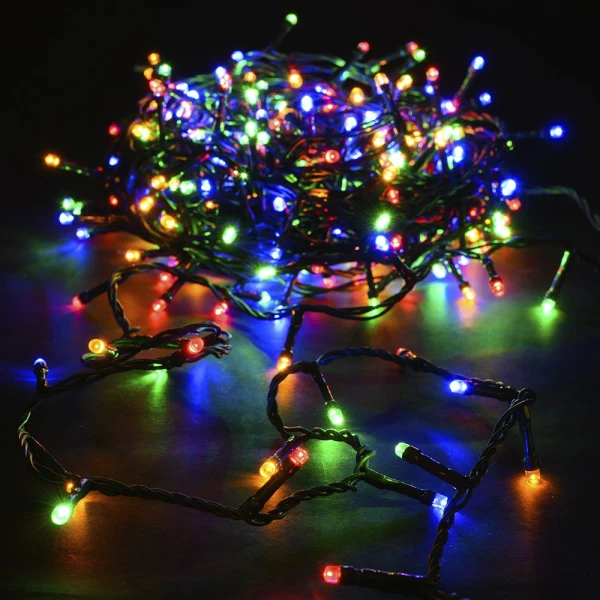20 0LED GREEN MULTICOLOR 10 METER 8 PROGRAMS