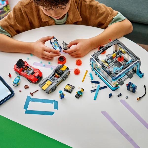LEGO® CITY MY CITY ΠΛΥΝΤΗΡΙΟ ΔΙΕΛΕΥΣΗΣ ΑΥΤΟΚΙΝΗΤΩΝ