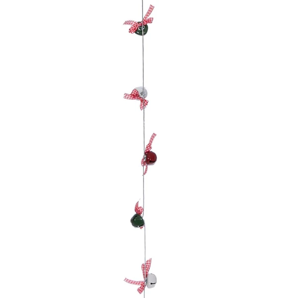 GARLAND WITH MULTICOLOR BELLS 200 cm