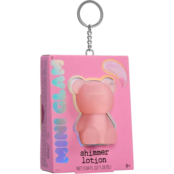 MINI GLAM COSMETIC BEAR SHIMMER LOTION – PINK