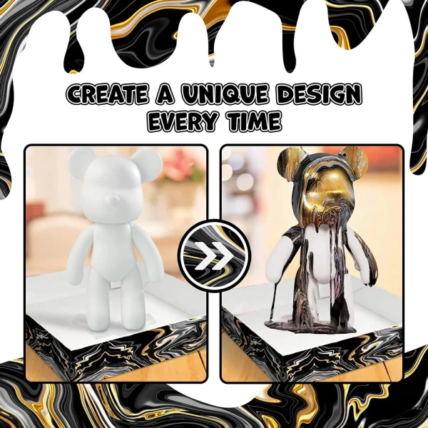 SPLAT PLANET ΣΕΤ ΚΑΤΑΣΚΕΥΗΣ METAL MARBLE BEAR