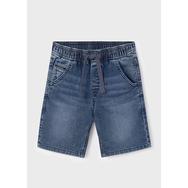 MAYORAL BERMUDA SHORTS DENIM JOGGER DENIM
