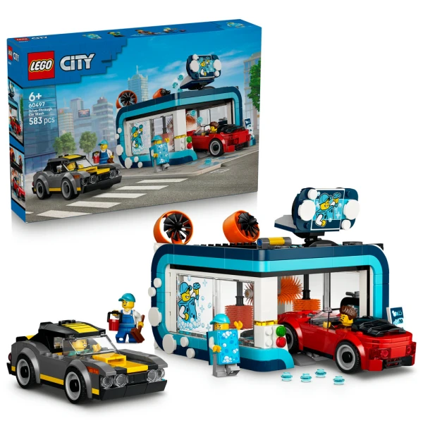 LEGO® CITY MY CITY ΠΛΥΝΤΗΡΙΟ ΔΙΕΛΕΥΣΗΣ ΑΥΤΟΚΙΝΗΤΩΝ