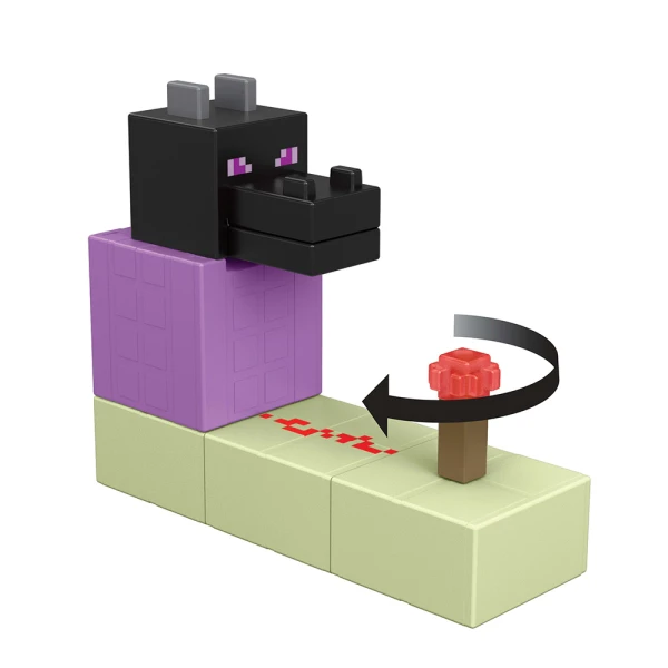 MINECRAFT REDSTONE CHARGED ΒΑΣΙΚΗ ΦΙΓΟΥΡΑ ΜΕ ΑΞΕΣΟΥΑΡ ENDER DRAGON CHOMP