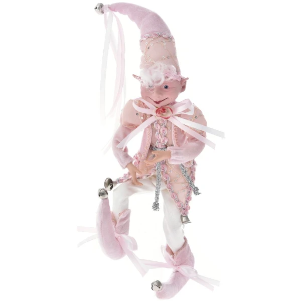 XMAS PINK ELF 40 CM