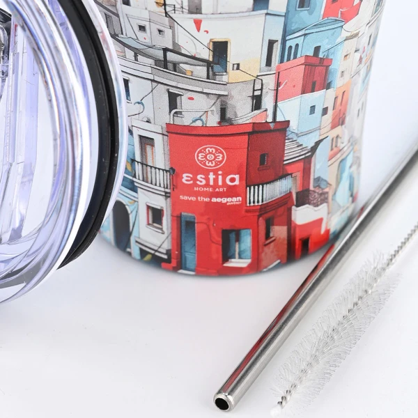 ESTIA HOME ART – THERMAL COFFEE MUG 350ml URBAN MYTHOS