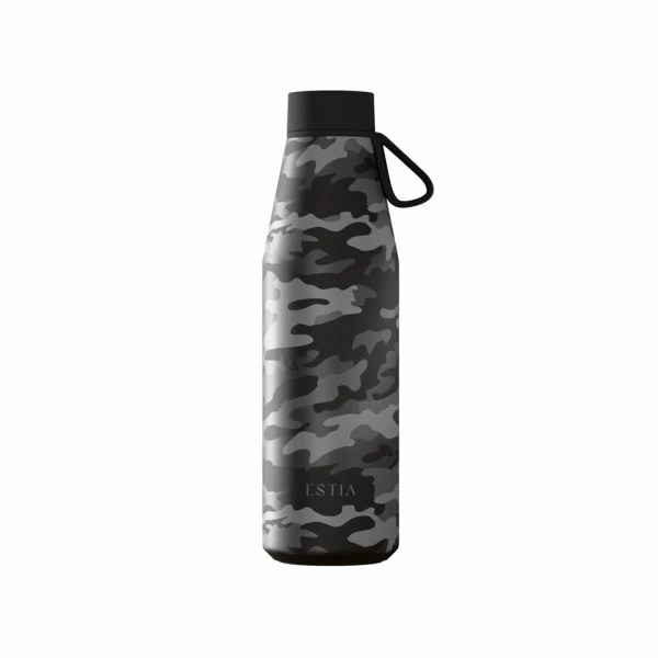 ESTIA HOME ART ΘΕΡΜΟΣ FLOW SAVE THE AEGEAN 500ml DARK CAMO