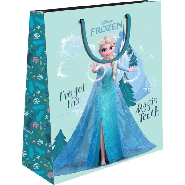 PAPER GIFT BAG 33X12X45 cm FROZEN - 2 DESIGNS