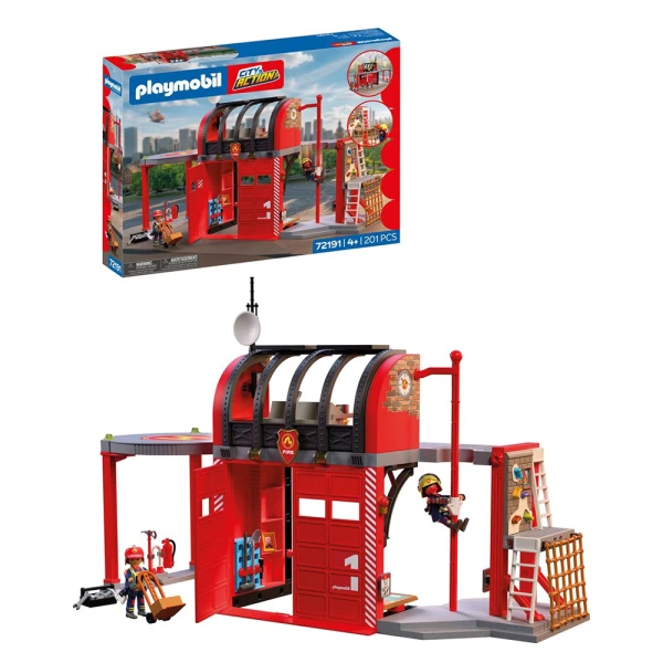 PLAYMOBIL CITY ACTION ΠΥΡΟΣΒΕΣΤΙΚΟΣ ΣΤΑΘΜΟΣ